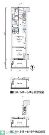ロイヤルパークス赤羽ノースの物件間取画像
